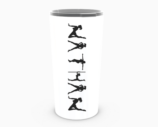 Personalized Stripper Font© 22 oz Stainless Steel Tumbler of Trouble